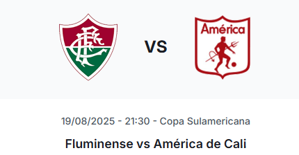 Fluminense vs América de Cali